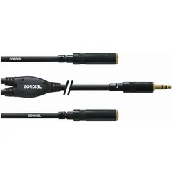 2x Cordial Cfy Wyy (0.30 m, AUX Kabel), Audiokabel