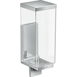 hansgrohe AXOR UNIVERSAL Rectangular Seifenspender, Füllmenge 600ml, 42610000, Farbe: Chrom