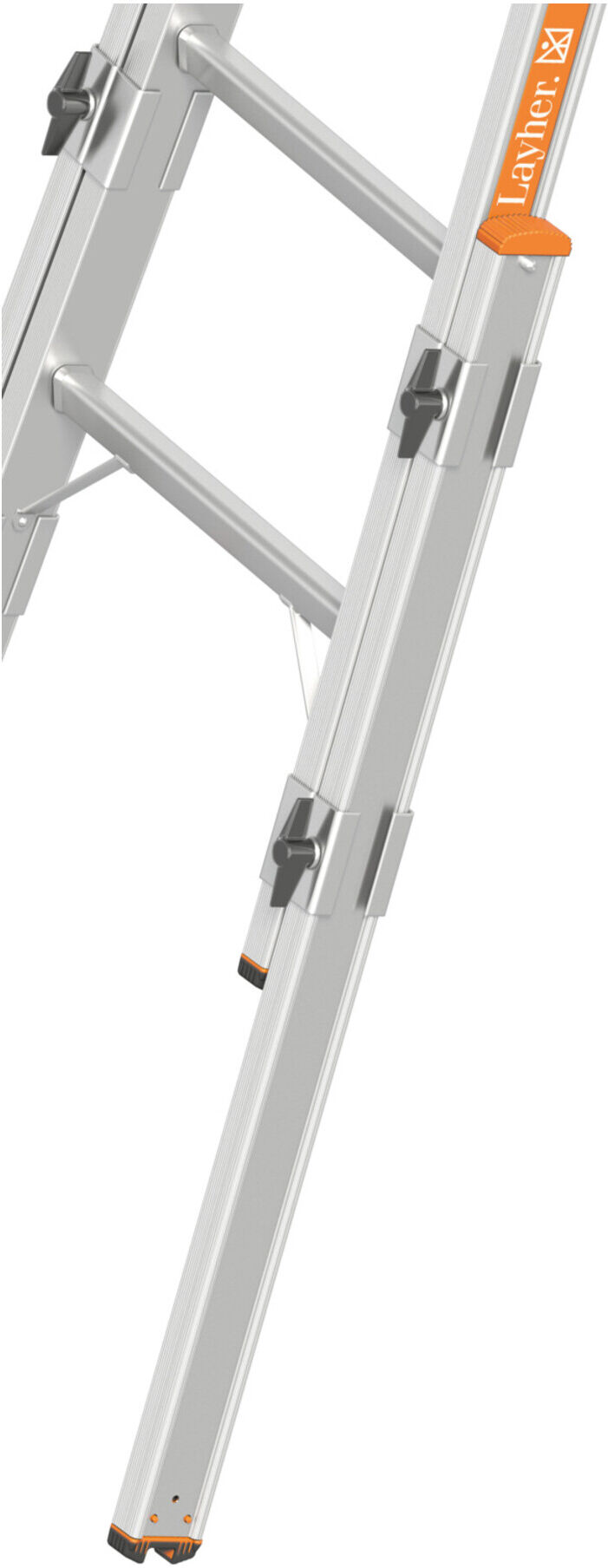 Layher TOPIC-Holmverlängerung Holm 64 Verstellbereich 400mm (1016108)