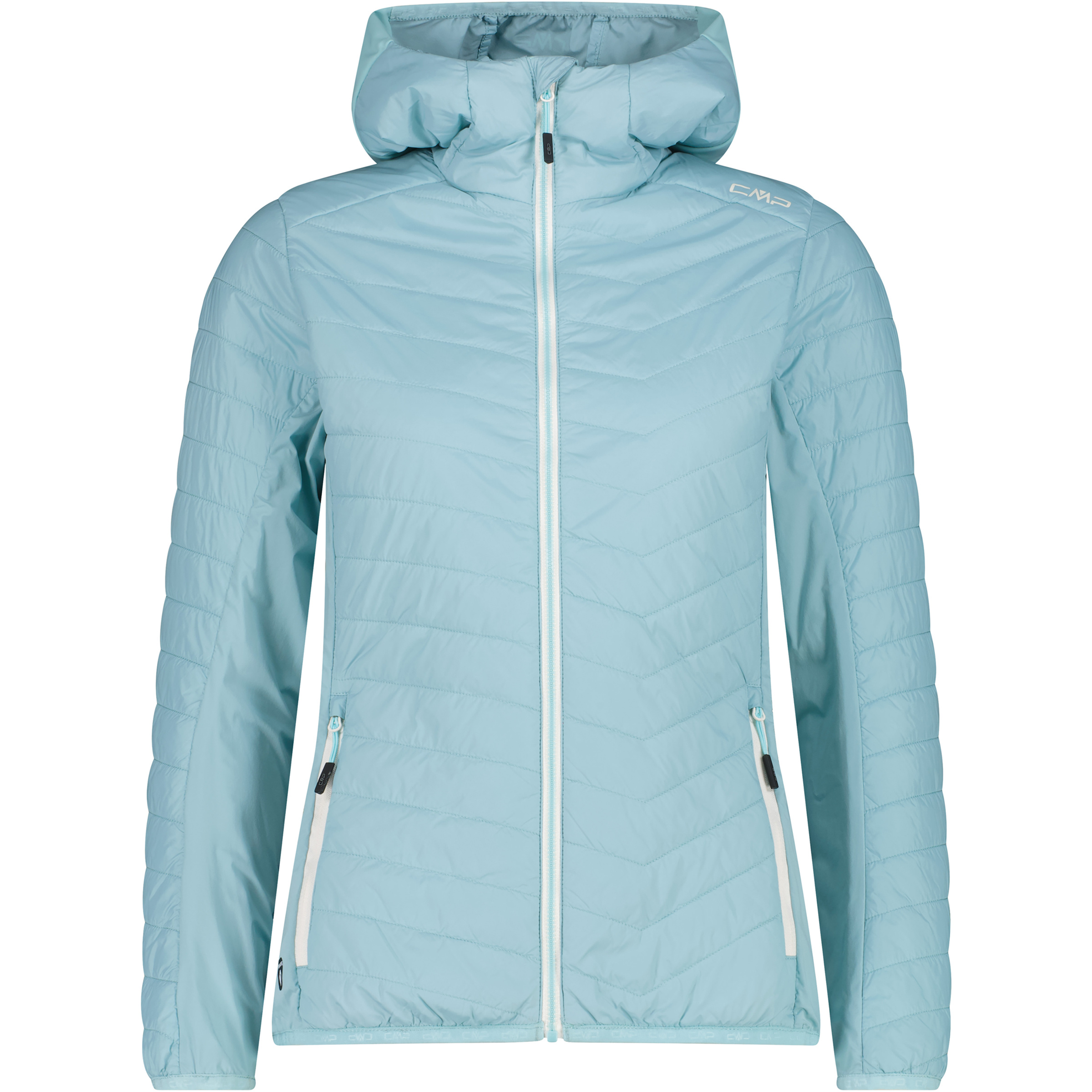 CMP Hybrid Damen Isolationsjacke blau Größe XS Trekking Wasserabweisend