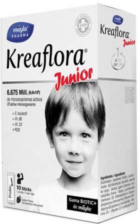 Mayla Máyla Phara Kreaflora® Junior Sabor Fresa 10 uds