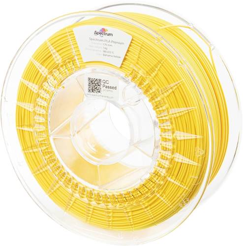 Spectrum Filaments 80020 PLA Premium Filament PLA 1.75mm 1000g bahama yellow, Gelb 1St.