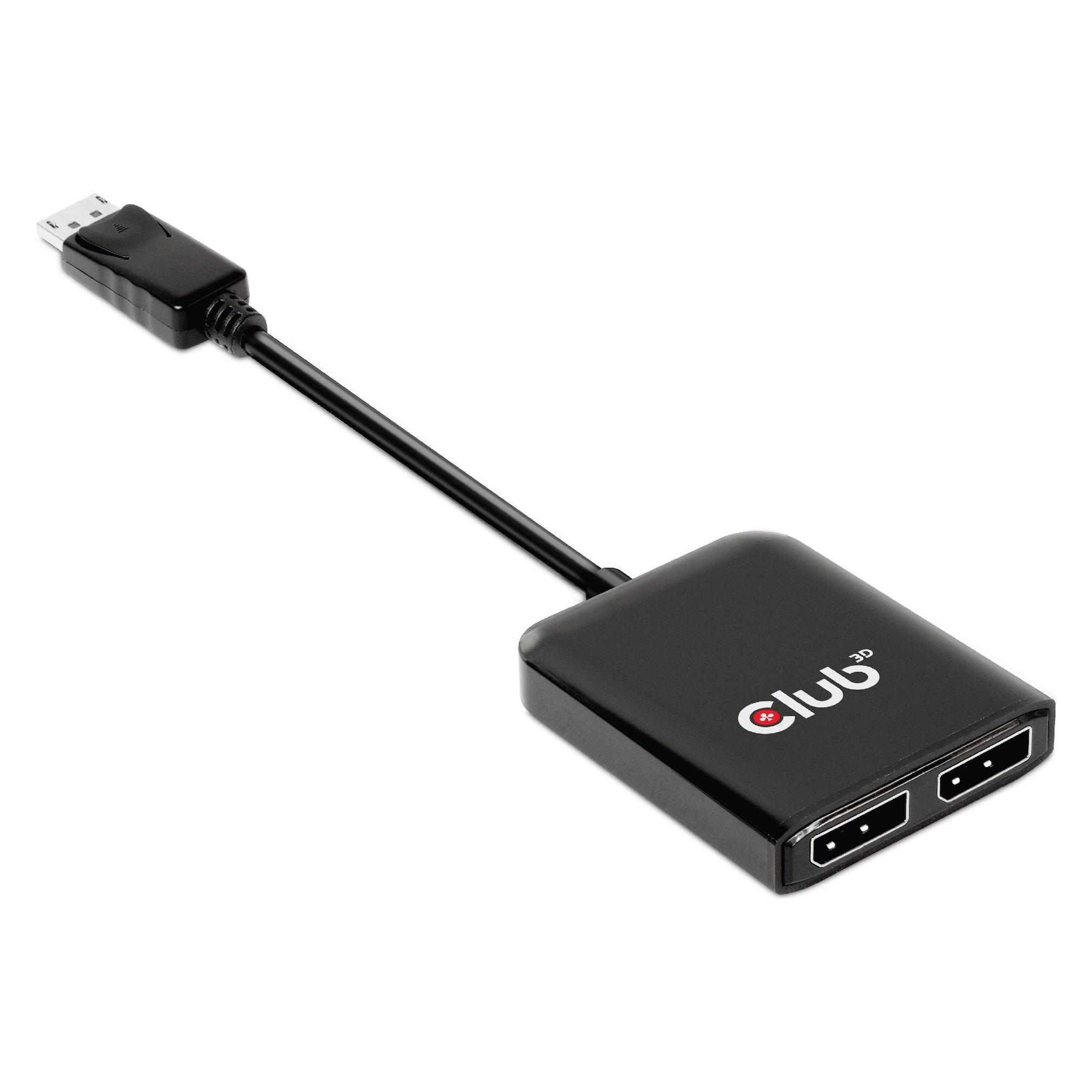 Club 3D Club3D Multi Streaming Transport Hub 1xDP -> DP/HDMI (DisplayPort, DisplayPort, HDMI) (CSV-7220)