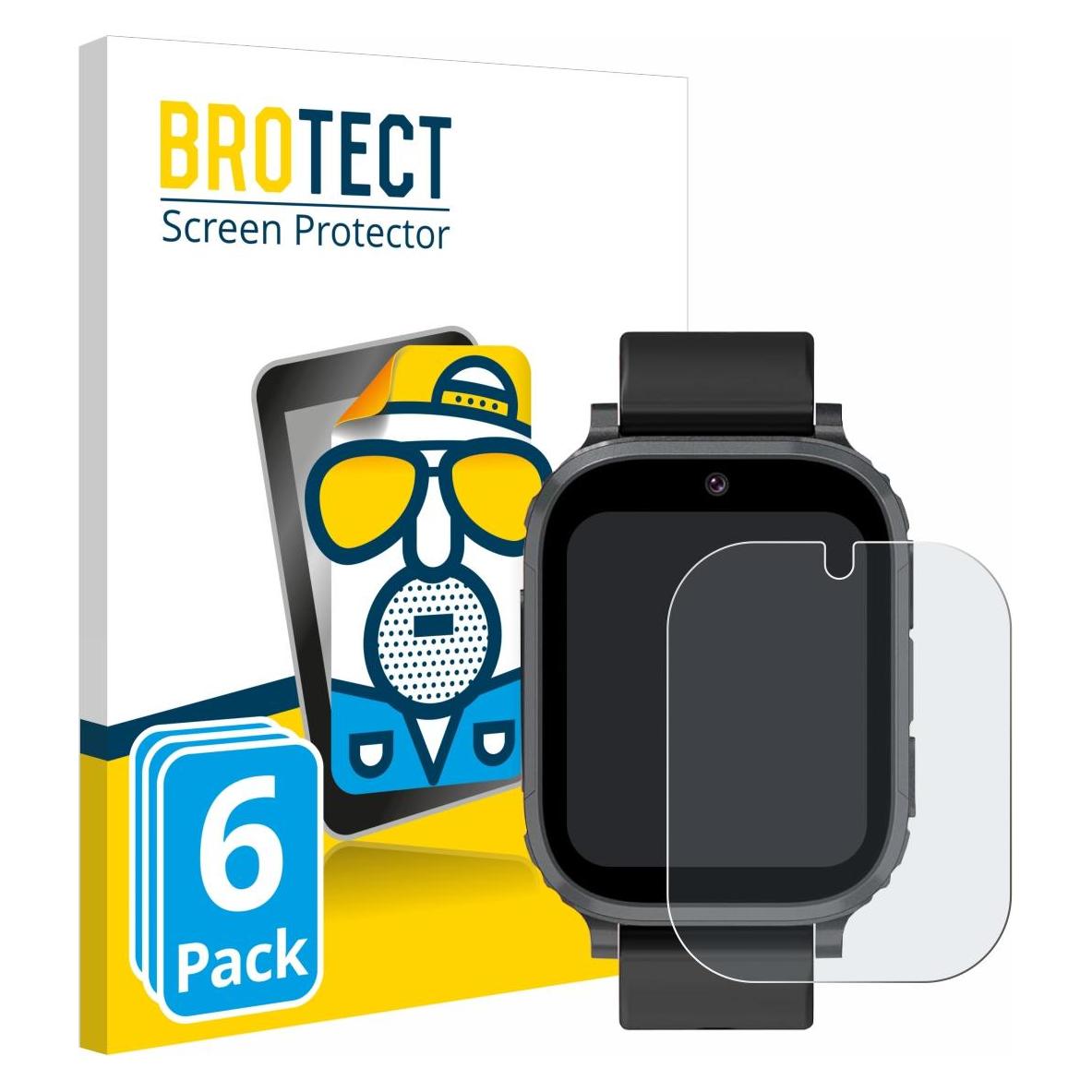 Brotect Entspiegelungsfolie für Ruopoem Kids Smartwatch 4G Displayschutz Displayschutzfolie Folie Matt (4162582)