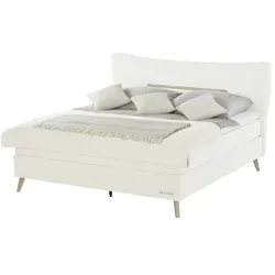 SKAGEN STUDIO Boxspringbett   ¦ creme ¦ Maße (cm): B: 214 H: 123