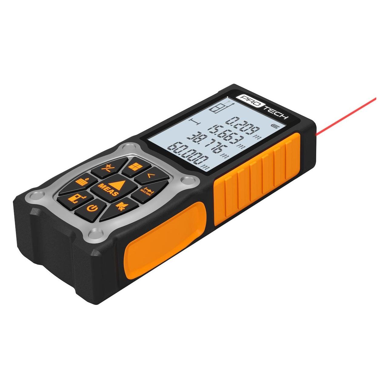 Protech avstandsmåler 60 meter rød laser (60 m, Laserentfernungsmesser) (3241PTL04)