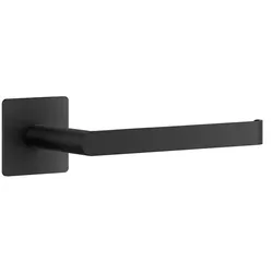 Smedbo CUBE Toilettenpapierhalter. Schwarz. Selbstklebend. BB4411