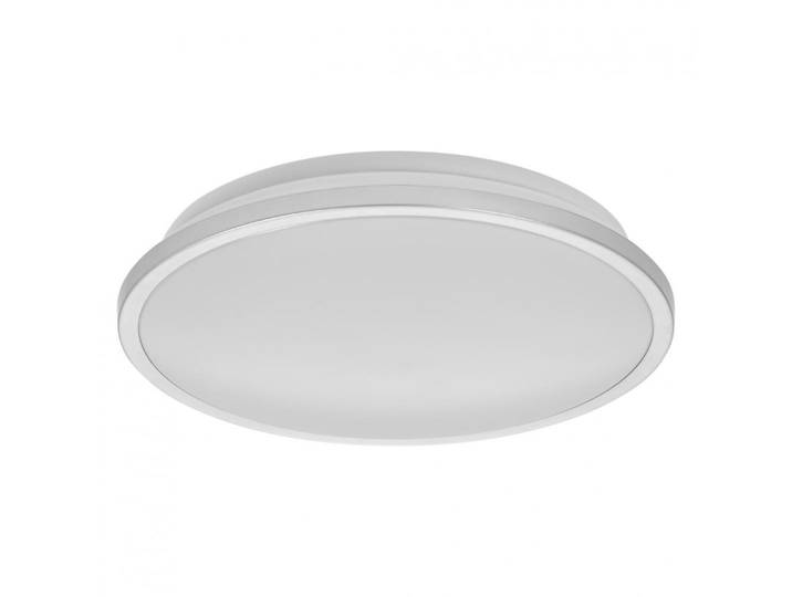 LEDVANCE ORBIS DISC Badezimmer-Deckenleuchte 300mm, Chrom, 18W, 2200lm, warm- bis kaltweißes Weißlicht, per Lichtschalter steuerbar, besonders schlankes Design, IP44 Schutzklasse, 3000K-4000K