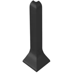 Außenecken für Sockelleisten schwarz matt (H= 80 mm)