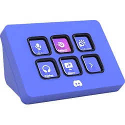 ELGATO Stream Deck Mini - Discord Edition, Deck, Lila
