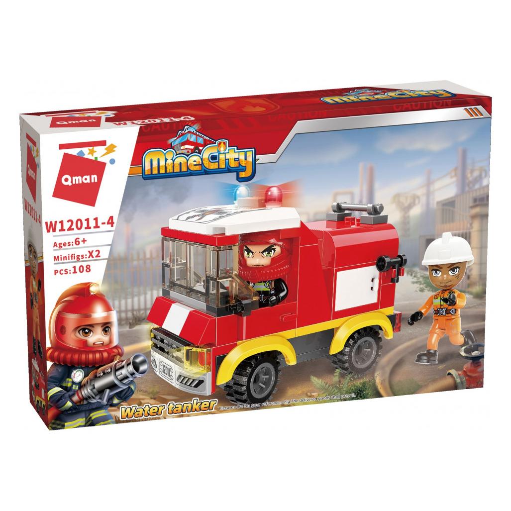 Qman Bricks Mine City 12011-4 Water tanker 101pcs for 6+ Years (33201618)