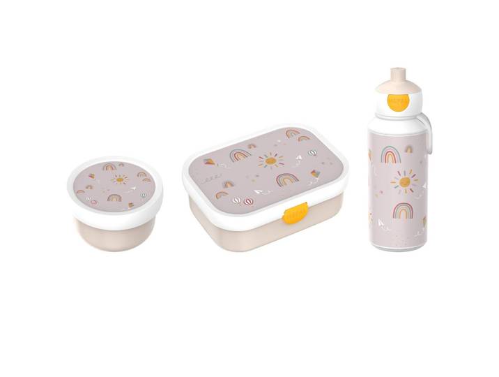 LUNCHSET Campus Sunshine & Rainbow 3-tlg.