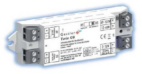 Gess Steuergerät Twin09 Weiss