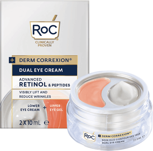 RoC Derm Correxion Crema Contorno Occhi 10+10ml