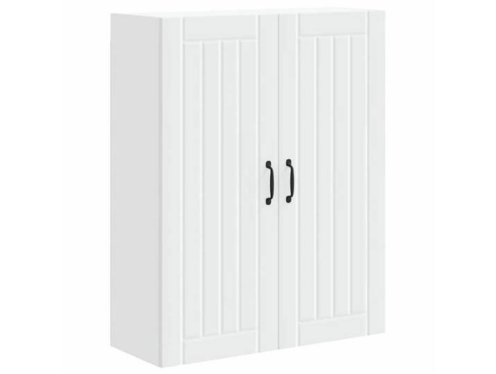 Promotion Noël）Élément Bas de Cuisine - Porte pratique - Armoire de cuisine Blanc 80x31x100cm - bois d'ingénierie 02_615647