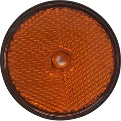 Rückstrahler R86, gelb