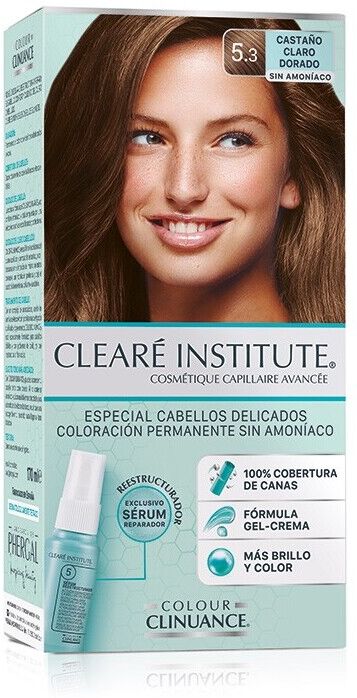 Clearé Institute Colour Clinuance Hair Dye 5.3 Golden Light Brown