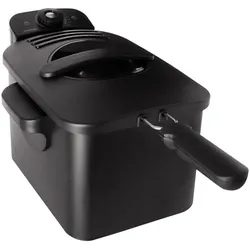 Inventum GF431B - Koude zone frituurpan - Inhoud 3 liter - Zwart, Fritteuse, Schwarz