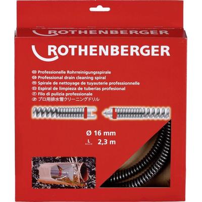 Rohrreinigungsspirale SMK L.2,3m Spiralen-D.16mm 3,0mm ROTHENBERGER