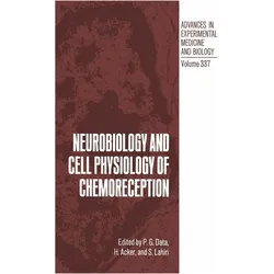 Neurobiology and Cell Physiology of Chemoreception, Fachbücher von Sukhamay Lahiri, H. Acker, P. G. Data