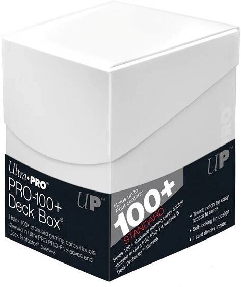 Ultra.PRO Ultra PRO : Deck Box Eclipse PRO White 100+
