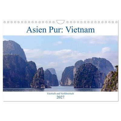 Asien Pur: Vietnam (Wandkalender 2027 DIN A4 quer), CALVENDO Monatskalender
