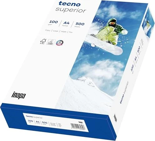 Tecno Superior 100g 210x297 R, Papier DIN A4 (500 Blatt), 100 g/m²