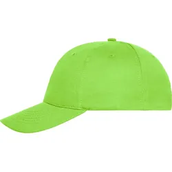 Myrtle Beach Unisex 6-Panel Bio Kappe Klassische Cap MB6236 lime green one size