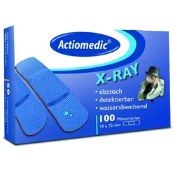 Actiomedic® X‐RAY Pflasterstrips wasserabweisend 19 x 72 mm