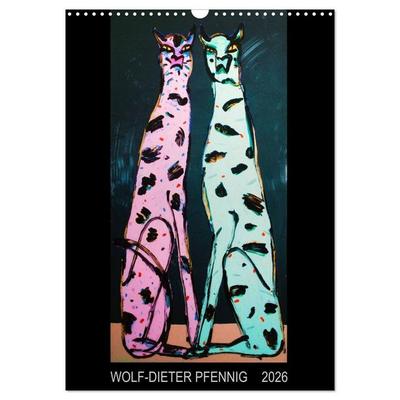 Wolf-Dieter Pfennig Kalender (Wandkalender 2026 DIN A3 hoch), CALVENDO Monatskalender
