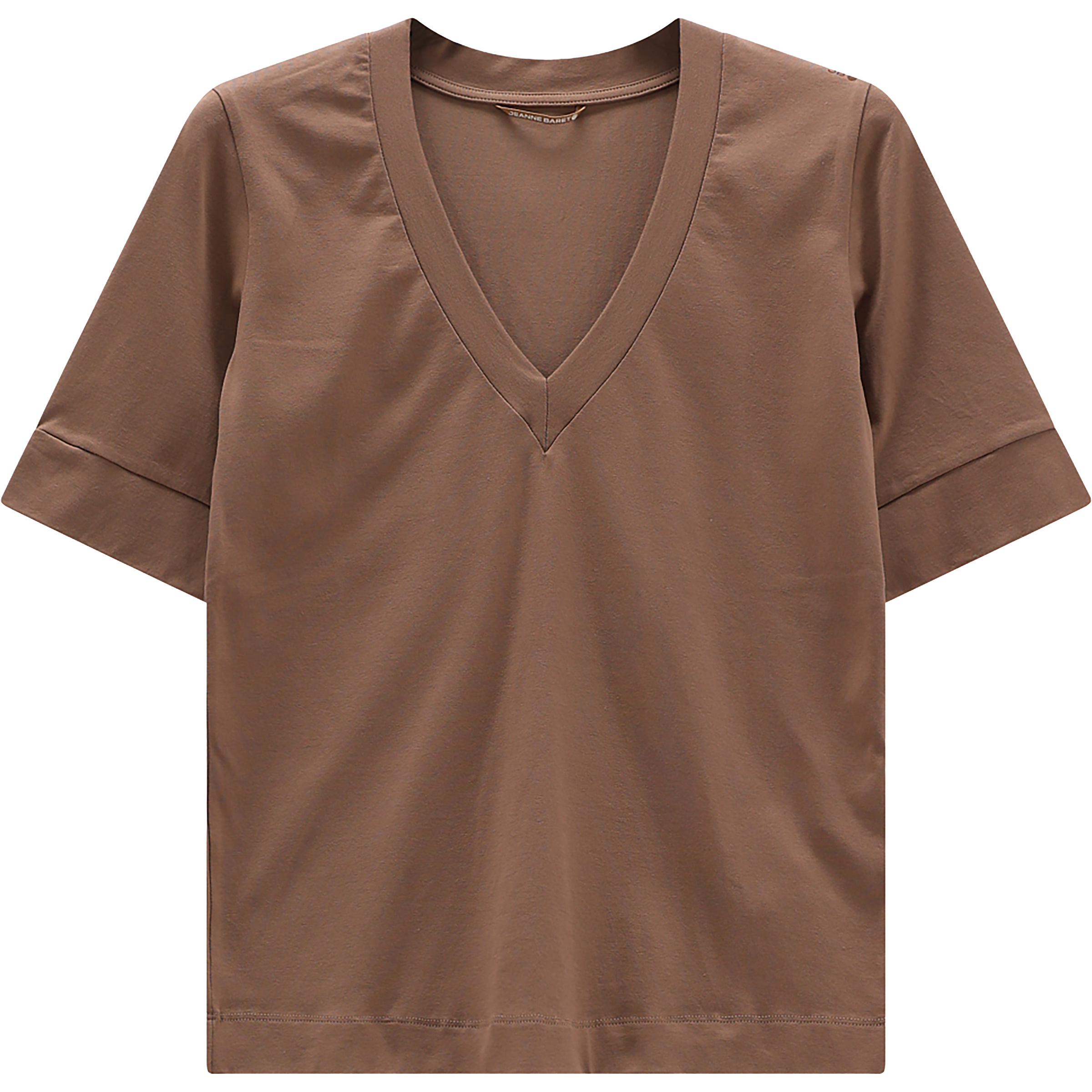 Jeanne Baret Zinnia Damen T-Shirts braun Größe XS Lifestyle Elastisch