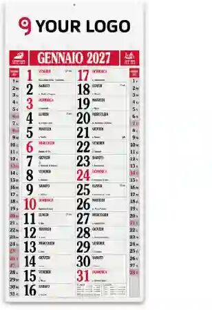 Calendario olandese Magnum Personalizzate o neutre