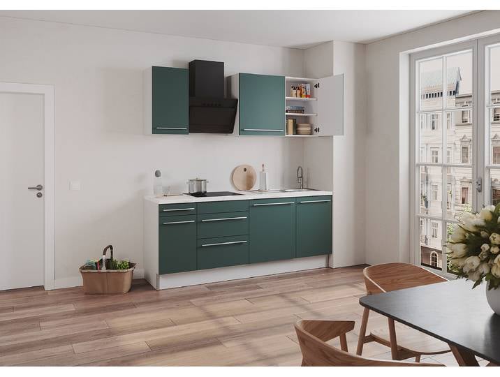 Hängeschrank Venezia 40cm Grün/Dunkelgrün