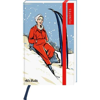 myNOTES Papeterie: Notizbuch A6 Österreich – Schneeglück & Ski-Momente, Notizbuch von , arsedition