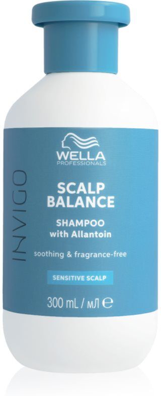 Wella Professionals Invigo Scalp Balance beruhigendes und feuchtigkeitsspendendes Shampoo für empfindliche Kopfhaut 300 ml