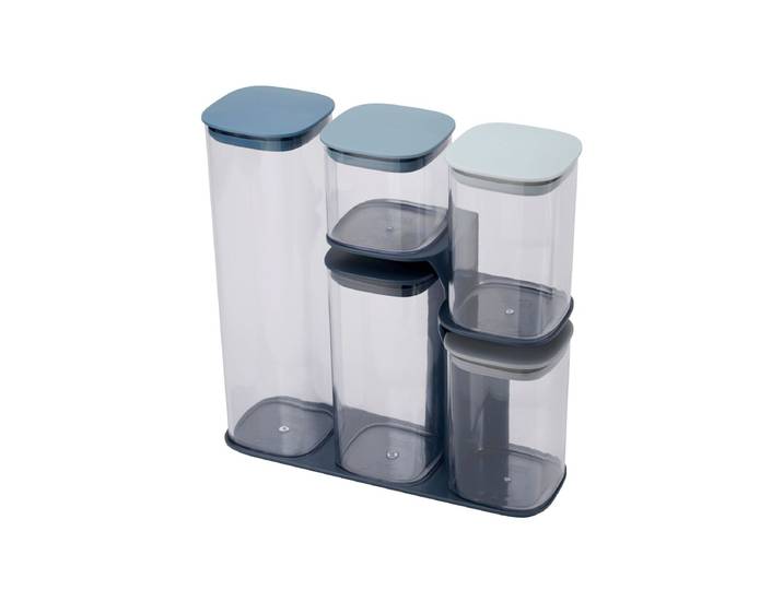 Joseph Joseph Podium Aufbewahrungsdosen Set 5 tlg. Blau