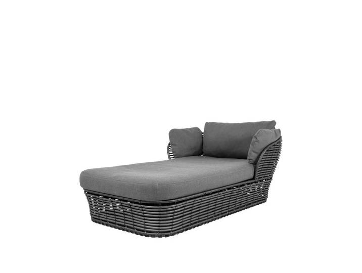 Cane-line Basket Récamiere Grey, Cane-Line Weave