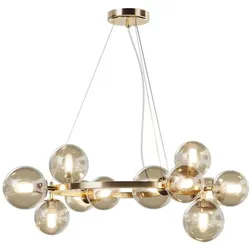 Maytoni, Pendelleuchte, Dallas Pendelleuchte, Hängeleuchte 11x G9 Gold-Farbe (G9)