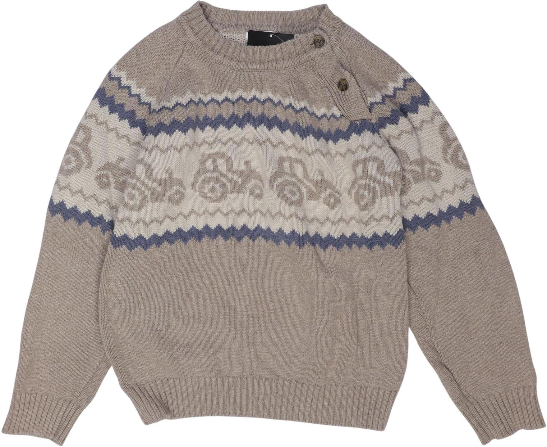 Hust & Claire Jungen Pullover, Mehrfarbig, Gr. EU 128, Baumwolle - Second Hand