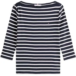 Shirt mit 3/4 Ärmeln Blau XL
