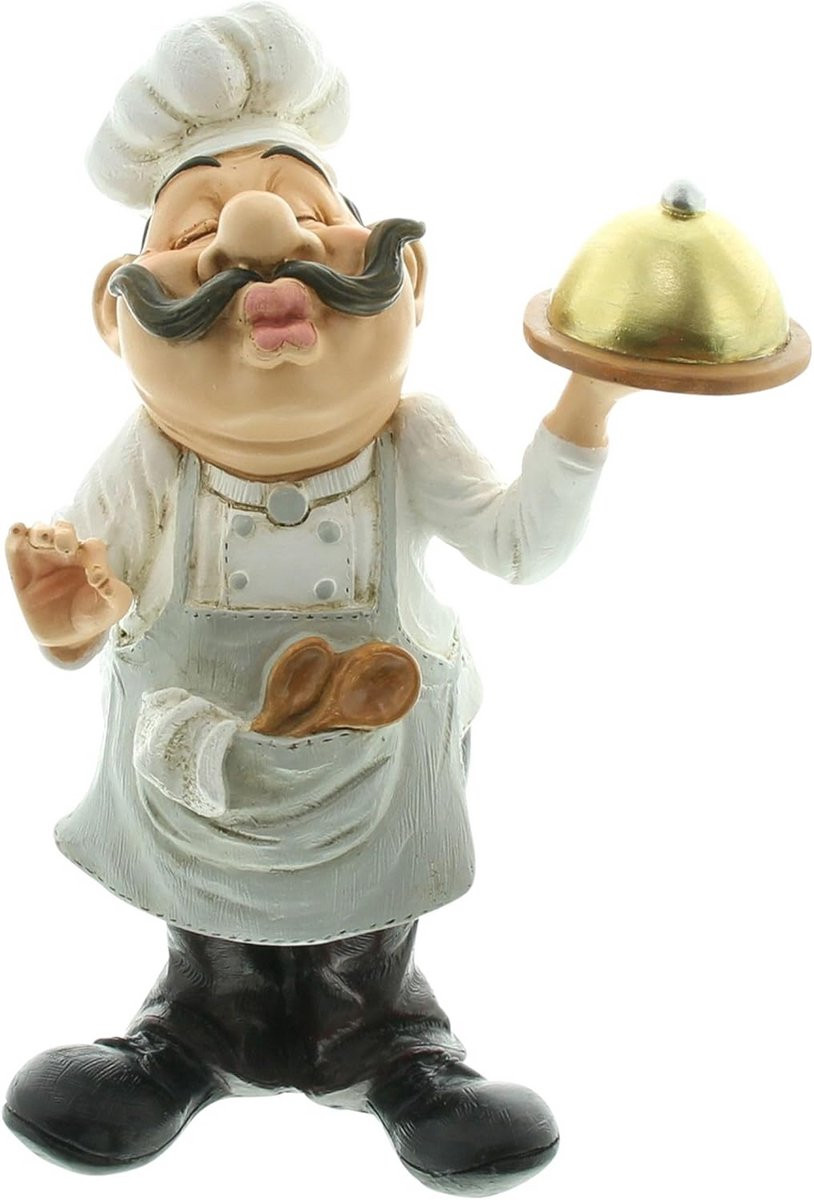 Decoratieve Chefkok Figuur van Hars voor Keuken of Restaurant Decoratie