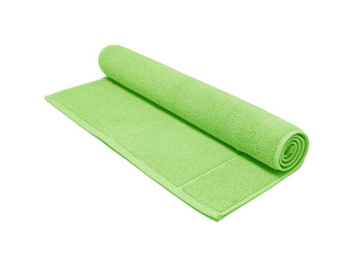 Living Home Badteppich Softfeel kiwi Baumwolle 50 x 80 cm Rechteckig - Badteppich