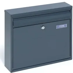 Briefkasten geeignet für Baugruppen TERAMO, anthrazit