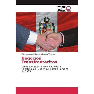 Linares Vizcarra, M: Negocios Transfronterizos, Taschenbuch von Mitzi Lourdes del Carmen Linares Vizcarra, Editorial Académica Española,