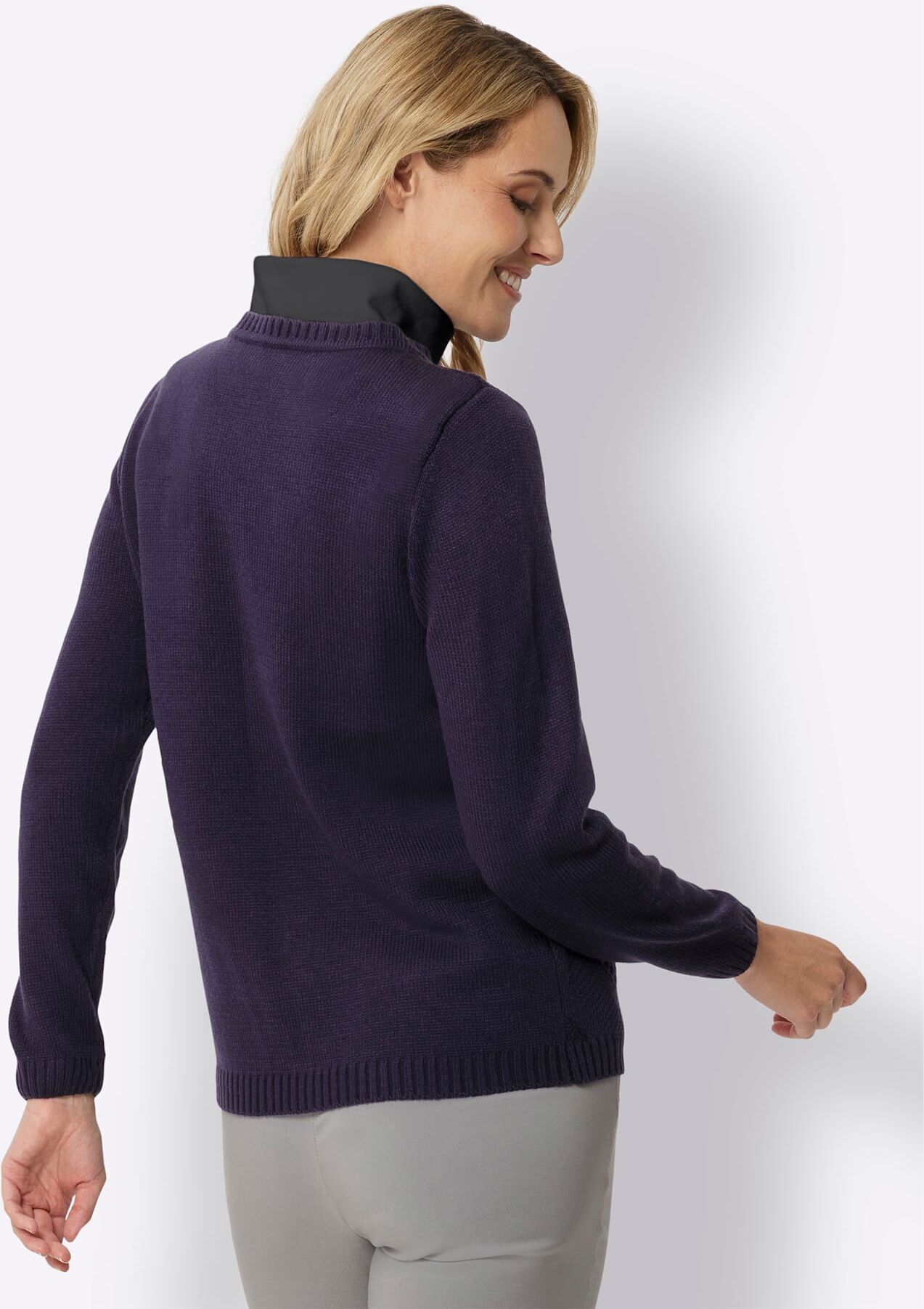 Shirttop CLASSIC BASICS, Damen, Gr. 1, schwarz, 100% Baumwolle, unifarben, Tops Shirttop schwarz 1