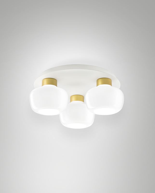 Fabas Luce LED-Deckenleuchte Kino weiß 3767-65-102 8019282546535