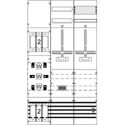 Striebel & John KA4285 Mess-und Wandlerfeld kpl.H, 5/B2 2CPX035093R9999