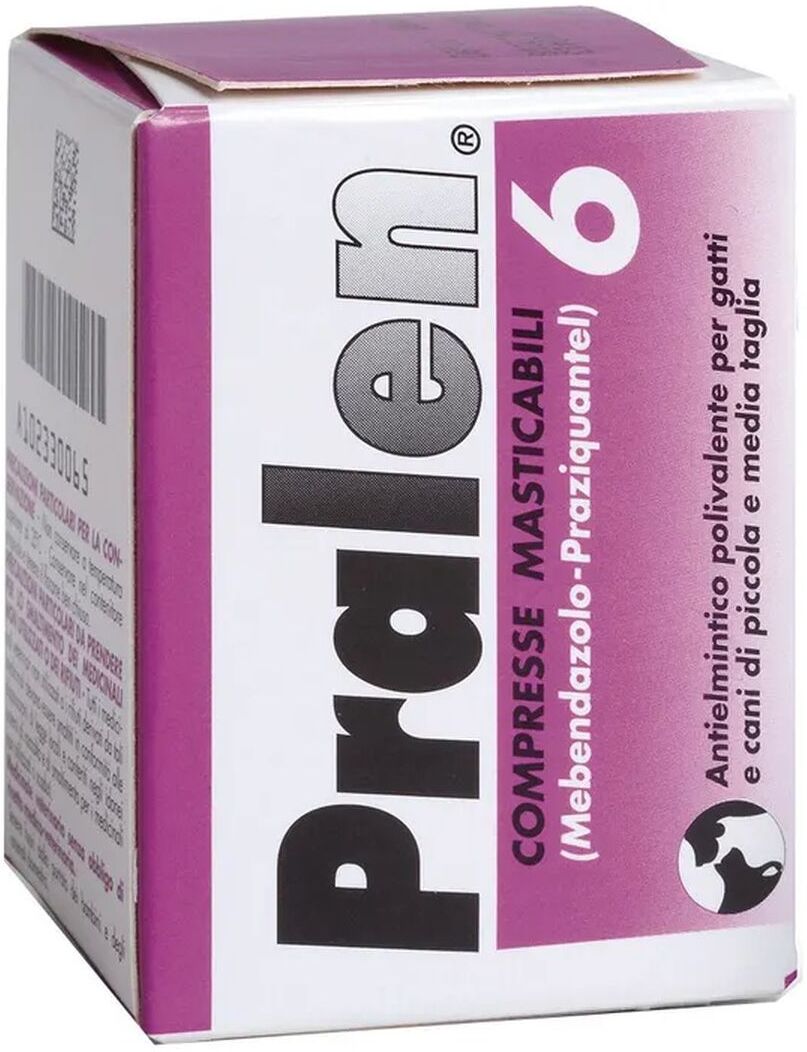 Pralen Compresse Masticabili 6CP