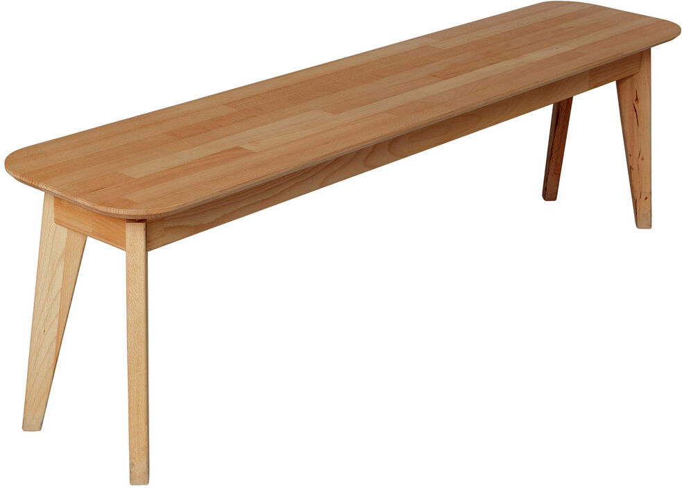 Isabelline Upholstered Bench Natural 45cm H x 120cm W x 35cm D