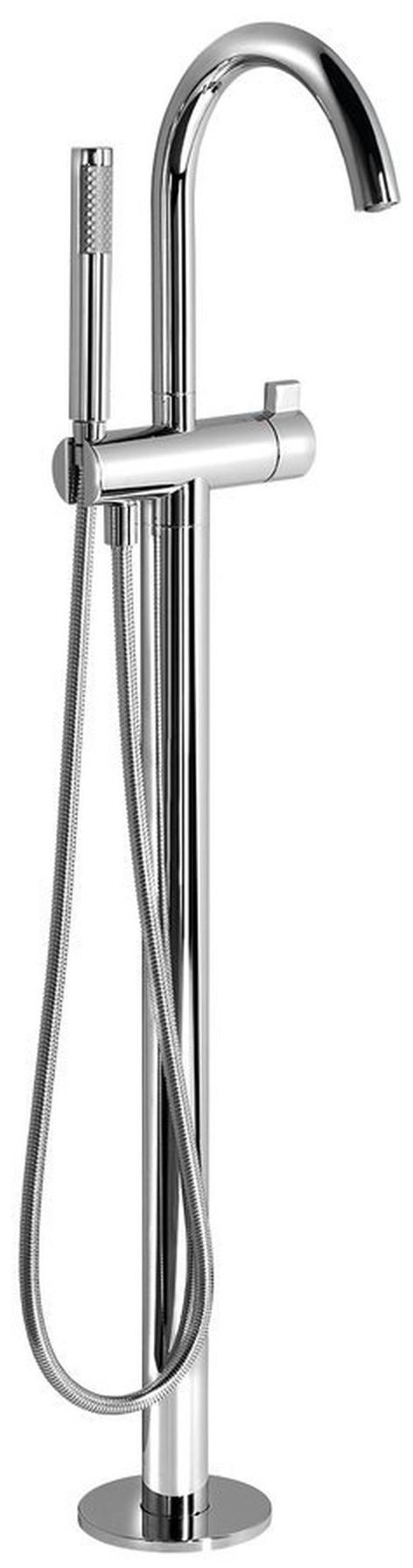 Freistehende Wannenarmatur, Chrom